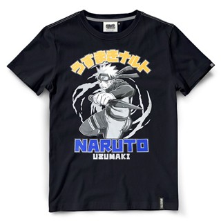 [S-5XL]เสื้อยืดนินจานารูโตะ Naruto NT-007-BK