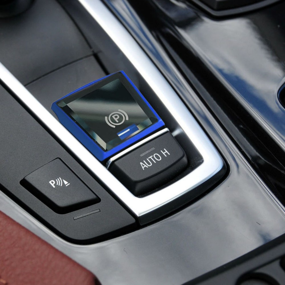 Crystal & ABS อิเล็กทรอนิกส์ Handbrake P ปุ่มอัตโนมัติ H สวิทช์ Fit สําหรับ BMW 5 6 7 Series X3 X4 F