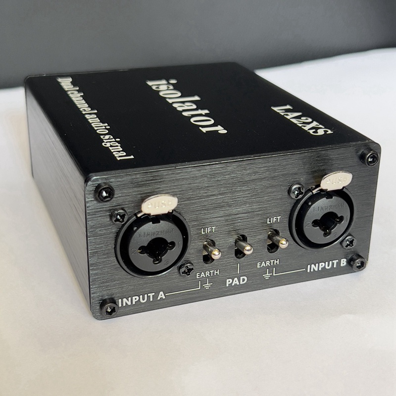 La2xs ตัวกรองแยกเสียงรบกวน ลดเสียงรบกวน ช่องคู่ 6.5 XLR