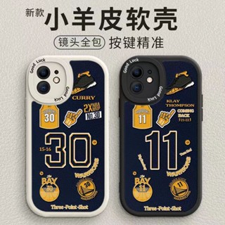 เคสโทรศัพท์มือถือ ซิลิโคน กันกระแทก ลาย Curry Thompson สําหรับ iPhone 14 Pro Max 13 12 Mini 11 XS XR X 8 7 Plus 6S 6 SE