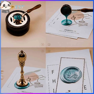 ❉ดีที่สุด❉ หัวซีลโลหะเคลือบ ลายนูน DIY สําหรับเชิญงานแต่งงาน