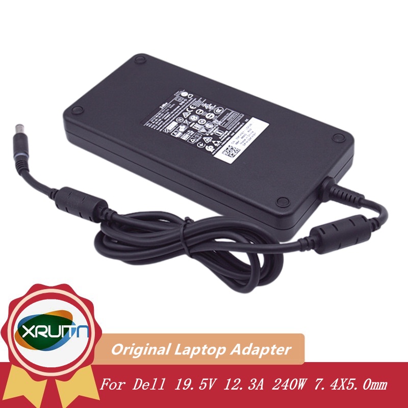 Original 19.5V 12.3A 240W LA240PM160 อะแดปเตอร์สําหรับ DELL Alienware M15X M17X Precision 17 7000 R3