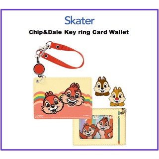 [SKATER] Chip&amp;Dale Key ring Card Wallet ZPAS1