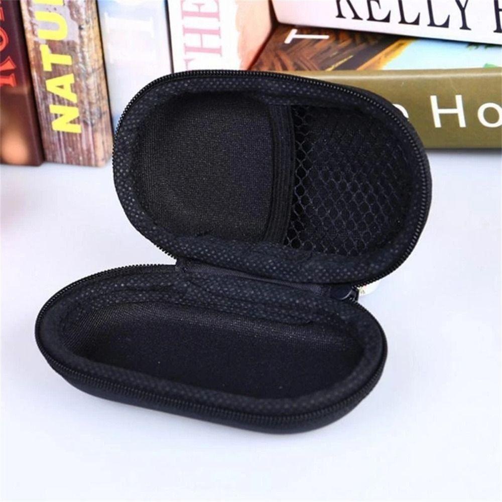 Anorman EVA กระเป๋าซิปชุดหูฟังกล่องเก็บกระเป๋าเดินทางมือถือ Hard Disk Case Storage กระเป๋าหูฟัง Mini Storage Organizer กระเป๋าสายชาร์จกระเป๋าสายเคเบิลข้อมูล