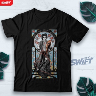 [COD]เสื้อยืดแขนสั้น พิมพ์ลาย The Sandman Neil Gaiman DISTROS-5XL