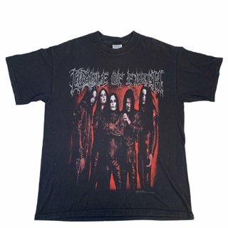 oversize T-shirt ใหม่ เสื้อยืดลําลอง แขนสั้น คอกลม พิมพ์ลาย Cradle Of Filth Damnation Everyday L Type O สไตล์วินเทจ สําห