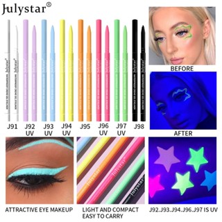 Julystar Color Uv Fluorescent Eyeliner Gel Pen Waterproof And Oil-Proof Pearlescent Eyeliner Pen Nuuo