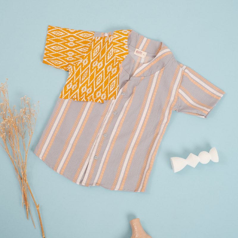 เสื้อบาติกเด็กชาย Bekids Hatch