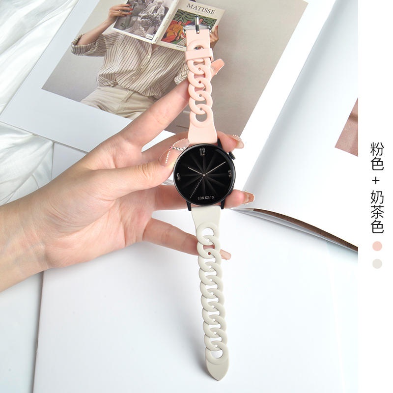 ซิลิโคนนุ่มกีฬาสําหรับ Haylou Solar Plus RT3/Haylou LS16 Smartwatch สายคล้องคอนาฬิกา