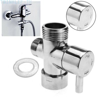 1x For Toilet Bidet Shower Head Diverter Valve Three Way T-adapter Valve 1/2 3/4