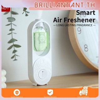 Aroma Diffuser Smart Air Freshener เครื่องพ่นอโรมาอัตโนมัติ Essential Oil Diffuser Aroma Spray Dispenser Aroma Diffuser เครื่องฟอกอากาศ Deodorization Toilet Restroom ห้องนอนห้องน้ำ Bri