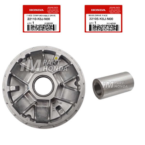 22110-K0J-N00 22105-K0J-N00 Bosh & Roller Housing Genio Beat LED Eco Street K1A Scoopy eSP K2F Origi