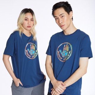 BODY GLOVE Unisex GRAPHIC T-SHIRT เสื้อยืด สีกรมท่า-02_01