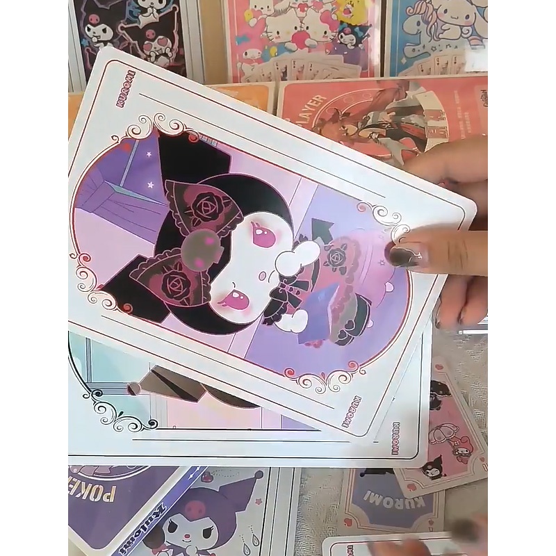 SANRIO ไพ่โป๊กเกอร์ ขนาดใหญ่ ลายการ์ตูนอนิเมะนารูโตะ Kuromi Luffy 56 ชิ้น ราคา ถูกที่สุด ดีลบีเคเค แกลเลอรีภาพที่ 2