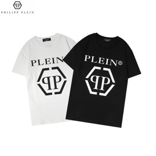 PHILIPP PLEIN Fashion printed Cotton Unisex Short Sleeve T-Shirt_01