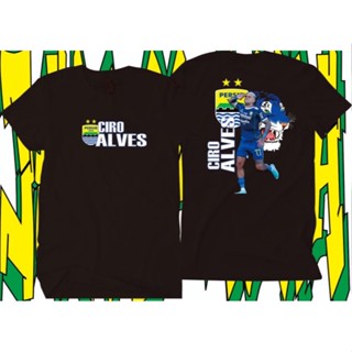 เสื้อยืด CIRO ALVES PERSIB BANDUNG distro สําหรับผู้ชาย ผู้หญิง