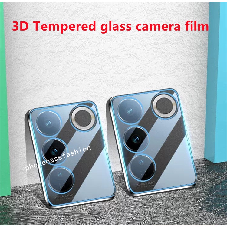 3dกล้องเลนส์protectorสําหรับvivo Y100 Y200 Y19s Y03 Y03T 5G 2024 vivoY100 Clearกระจกนิรภัยป้องกันเลนส์ป้องกันฟิล์ม