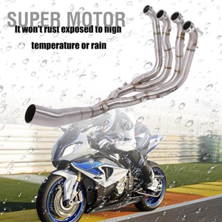 Super Motor อุปกรณ์เชื่อมต่อท่อไอเสียรถจักรยานยนต์ สําหรับ Bmw S1000Rr 2009-2018