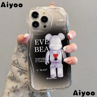 ✅Oigk เคสโทรศัพท์มือถือแบบนิ่ม ใส กันกระแทก สีเทา สําหรับ Iphone promax 14 7xs12