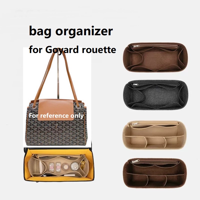 กระเป๋าจัดระเบียบ for goyar rouette souple bag organizer insert จัดระเบียบกระเป๋า ดันทรงกระเป๋า