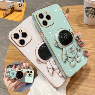 เคสโทรศัพท์มือถือ ลายนักบินอวกาศ 6D พร้อมขาตั้ง สําหรับ Honor X7a X8a X9a 5G X6 X8 X7 X9 5G