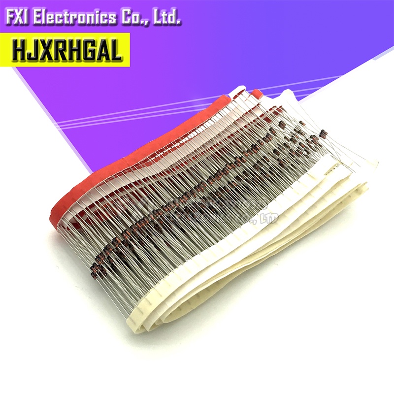 ซีเนอร์ไดโอด 1W DO-35 1N4735A 6V2 1N4734A hjxrhgal 5V6 1N4733A 5V1 1N4732A 4V7 1N4731A 4V3 1N4730A 3