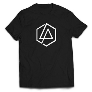 เสื้อยืดแขนสั้นเสื้อยืดพิมพ์ลายแฟชั่น Linkin Park band Chester Bennington music rock jazz เสื้อยืดลําลอง สําหรับผู้ชาย แ