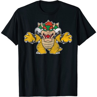 เสื้อยืดคอกลม แขนสั้น ผ้าฝ้าย 100% พิมพ์ลาย Super Mario Brothers Big Movie (Mario) สไตล์เจ้าหญิง สําหรับผู้ชาย และผู้หญิง