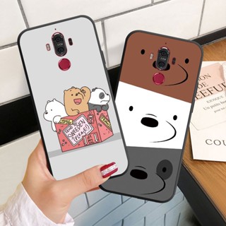 เคสโทรศัพท์มือถือ ซิลิโคนนิ่ม ลายหมีเปลือยสามตัว สําหรับ Huawei Mate 9 10 20 Pro