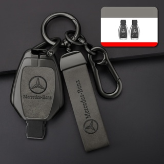 เคสกุญแจรีโมทรถยนต์ โลหะผสมสังกะสี สําหรับ Mercedes Benz BGA AMG W203 W210 W211 W124 W202 W204 W205 W212 W176 E class W213 S class