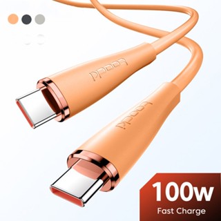 Pd100w 60W Type C เป็น Type-C สายชาร์จเร็ว สําหรับโทรศัพท์ Xiaomi Samsung USB C Android สายชาร์จเร็ว