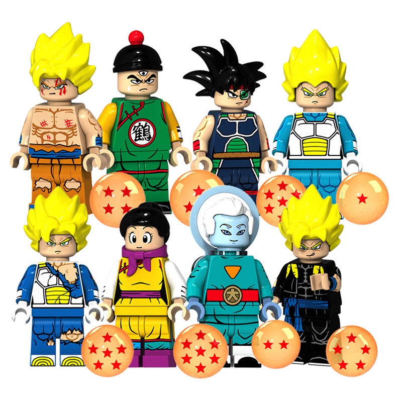 Mini Dragon Broli Son Goku Vegeta Gamma DBZ Ball Action Figure Building Block อิฐของเล่น