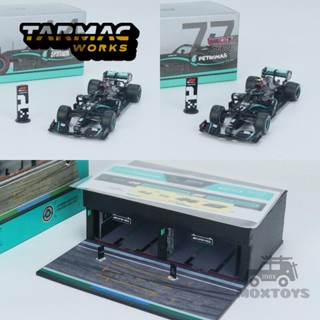 Tarmac Work ทัสแคน 1:64 2020 F1 MB W11 #44 ลิตร แฮมิลตัน / #โมเดลรถยนต์ 77 V.Bottas Diecast