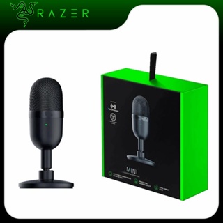 Razer Seiren ไมโครโฟน ขนาดเล็ก พร้อมไมโครโฟน USB คอนเดนเซอร์ กะทัดรัดพิเศษ สตรีมมิ่ง ไมโครโฟน ขนาดเล็ก