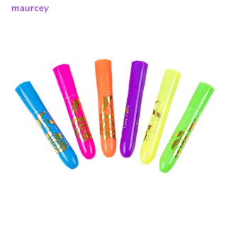 maurcey 6Pcs/set Halloween Glow In Dark Face Paint Uv Neon Face &amp; Body Paint Crayon Pen TH