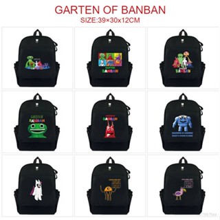 Garten of Banban กระเป๋าเป้สะพายหลัง ความจุขนาดใหญ่ กันน้ํา ระบายอากาศ พิมพ์ลาย แฟชั่นสําหรับผู้หญิง และผู้ชาย