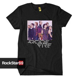 oversize T-shirt Kaos Band Arcade Fire 4 Size S - 7XL Kaos รองเท้าผ้าใบลําลอง ขนาดใหญ่ สําหรับผู้ใหญ่ | เสื้อยืด พรีเมี่