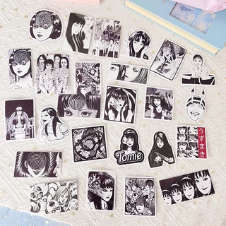 ❉ จุนจิ อิโต้ สติกเกอร์ Tomie Series 01 ❉ สติกเกอร์แฟชั่น กันน้ํา DIY 50 ชิ้น/เซต
