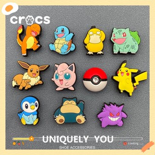 Jibbitz crocs charms POKEMON Series กระดุมรองเท้า ลายการ์ตูนดอกไม้ อุปกรณ์เสริม CROCS ใหม่- รองเท้าแตะ ลายโ พูรินปเกมอน ( jibbitz Charms ) คุณภาพสูง สําหรับวันเกิด เก็งกา