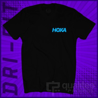 New Hoka One One Logo Dry Fit Tee Shirt Quick Dry Breathable and Cool Round Neck Trail Running Shoes_01