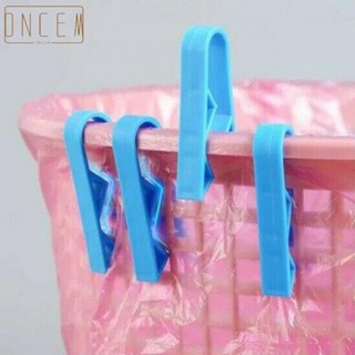 【ONCEMOREAGAIN】Dustbin Bag Clips 4/10pcs Bag Bin Clip Clips For Kitchen Holders Kit Plastic