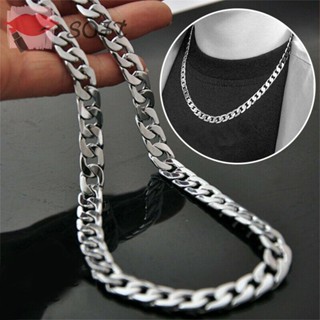 SOFTNESS 5/7/9/MM Cuban Chain Gold Silver Cool Punk Gothic Heavy Link