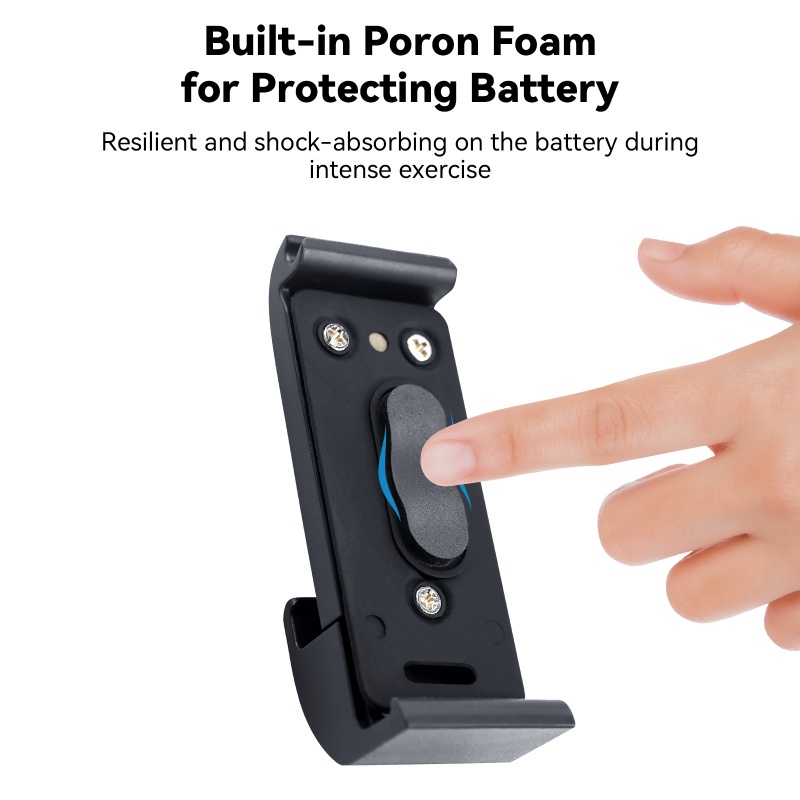 TELESIN For GoPro 9 10 11 Waterproof Side Cover Easy Removable Type-C Charging Cover Port For GoPro Hero 9 10 11 Battery