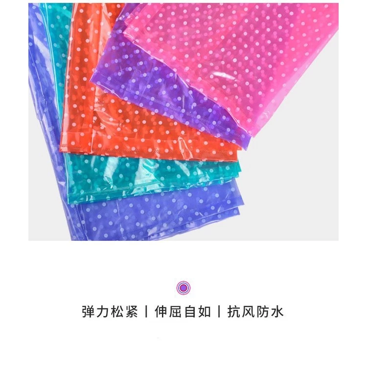 กางเกงกันฝนคลุมขาสำหรับรถจักรยานยนต์และจักรยานไฟฟ้า PVC thumbnail 9