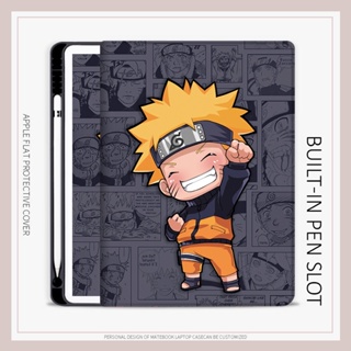 Uzumaki เคส ลายการ์ตูนนารูโตะ พร้อมช่องใส่ปากกา สําหรับ iPad mini 6 air 1 2 3 4 5 10.2 gen 7 8 9 gen10 pro 11 2021 22