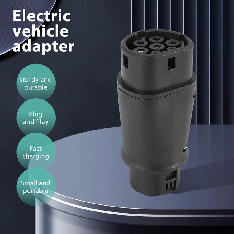 Evse EV อะแดปเตอร์ชาร์จ 32A J1772 Type 1 เป็น Type 2 ปลั๊ก EV สําหรับรถยนต์ไฟฟ้า ราคา ถูกที่สุด ดีลบีเคเค แกลเลอรีภาพที่ 4