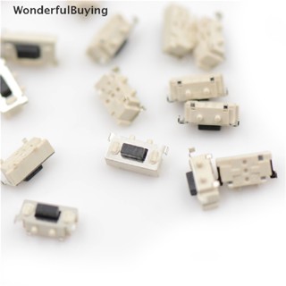 WBTH 20pcs 3*6*3.5mm Side Switch Momentary Tactile Switch Tact Switch Button Switches Vary