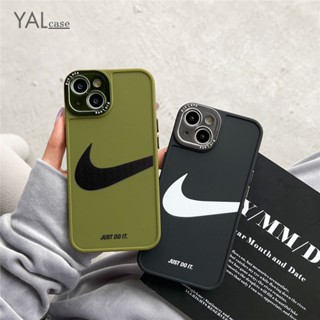 เคสป้องกันโทรศัพท์มือถือซิลิโคน ขอบตรง ลายตะขอขนาดใหญ่ สําหรับ Apple Iphone 11promax 14 13pro max 11 12pro XS xr xsmax