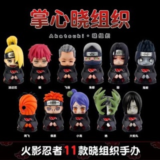 (((พร้อมส่ง) โมเดลตุ๊กตานารูโตะ Akatsuki Uchiha Itachi Tiandao Payne Palm Sitting Posture Q Version สําหรับตกแต่ง