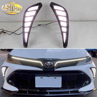 ไฟเลี้ยวไดนามิก LED 12V กันน้ํา สําหรับ Toyota Corolla GR Sport 2021 2022 2 ชิ้น